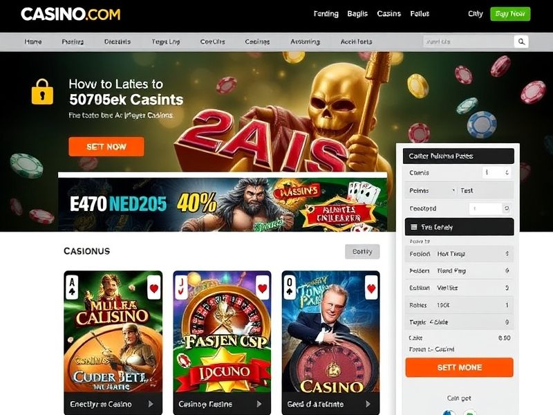 cazino com is your ultimate guide to online gambling, offering expert reviews, strategies, and updates on casino games. Learn how to maximize bonuses while staying informed about responsible gaming practices.